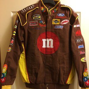 NASCAR Trackside M&M's Racing Jacket Men's Med